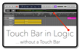 Touch Bar in Logic ... without a Touch Bar